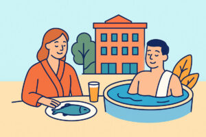 Puolihoito kylpylälomalla – mitä se sisältää