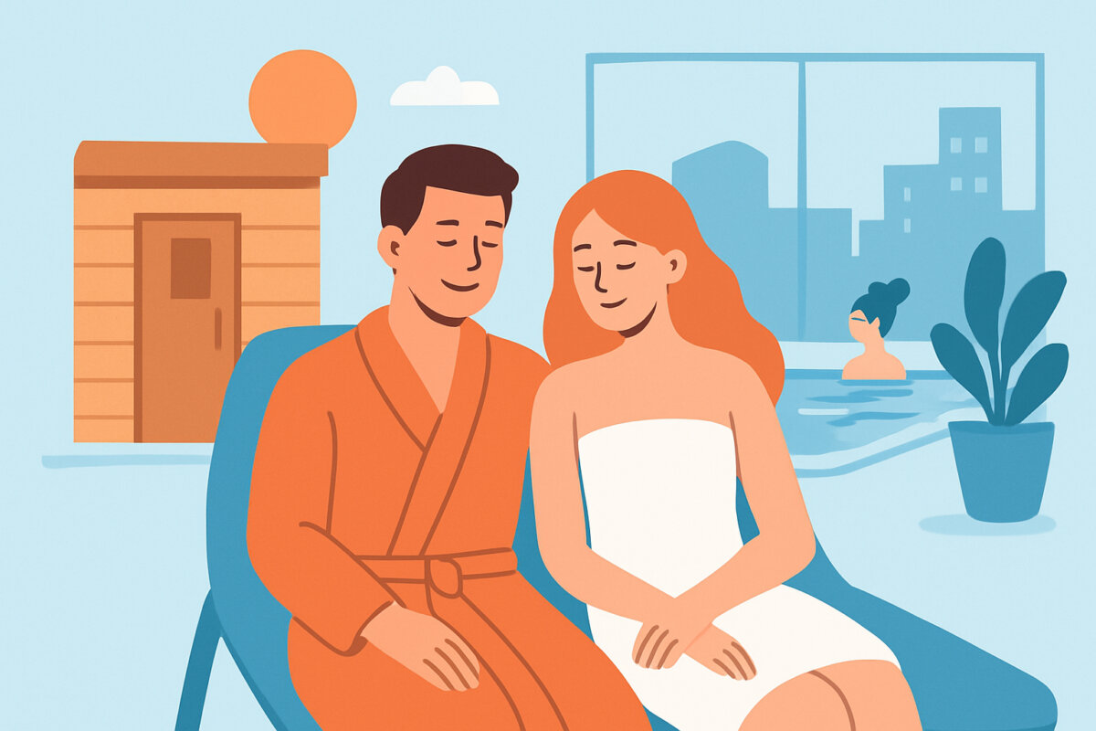 Wellness-loma pariskunnalle – ohjelma ja tunnelma